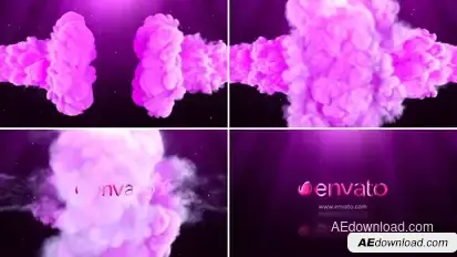 Festival Smoke Logo Reveal Logo Stings template preview