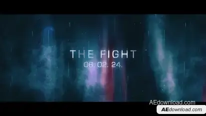 Fight Cinematic Trailer Titles template preview