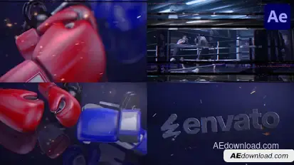 Fight Logo for After Effects Openers template preview