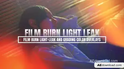 Film Brun Light Leak And Color Overlays For After Effects Elements template preview