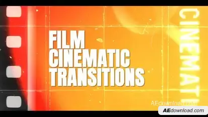 Film Cinematic Transitions broadcast-packages template preview