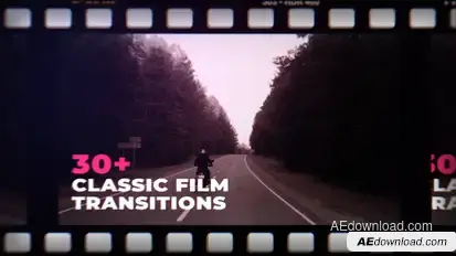 FIlm Classic Transitions Elements template preview