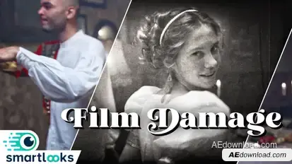 Film Damage - Retro Camera Look Elements template preview