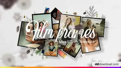 Film Frames — Modular Slideshow Openers template preview