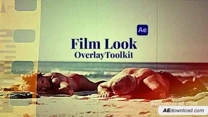 Film Look Overlays Elements template preview