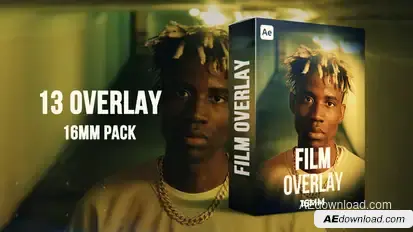 Film Overlay/ 16mm Elements template preview