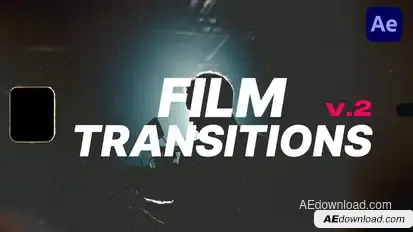 Film Transitions v2 Elements template preview