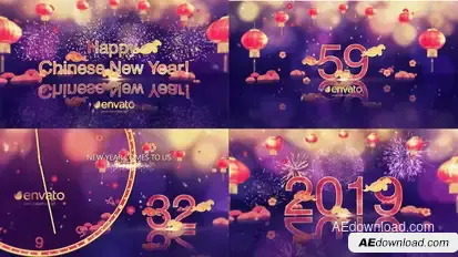 Final Minute Countdown - Chinese New Year Openers template preview