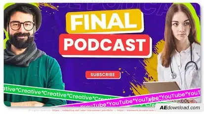 Final Podcast Promo Openers template preview