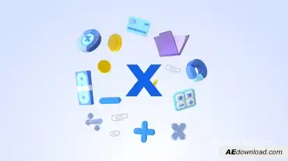 Finance 3D Logo Logo Stings template preview