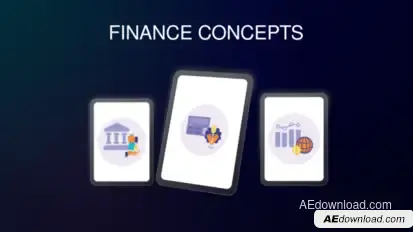 Finance Concepts Elements template preview