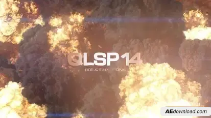 Fire & Explosion Logo Pack Logo Stings template preview