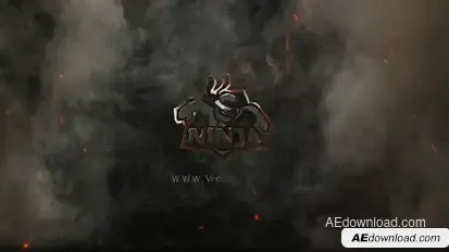Fire Explosion Logo Logo Stings template preview