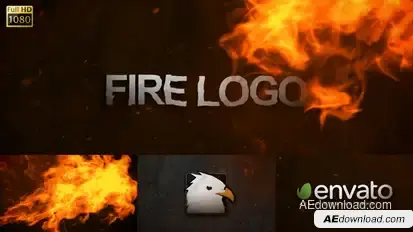 Fire Logo Logo Stings template preview