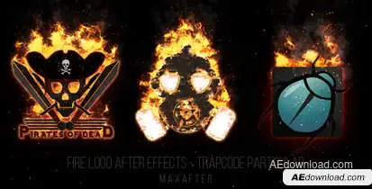 Fire Logo Logo Stings template preview
