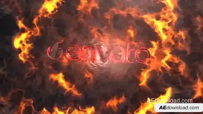 Fire Logo Logo Stings template preview