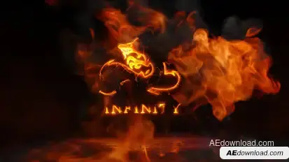 Fire Logo Logo Stings template preview