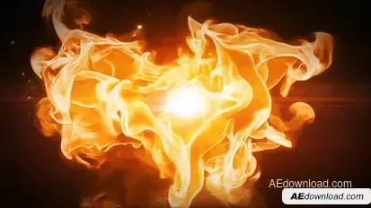 Fire Logo Logo Stings template preview