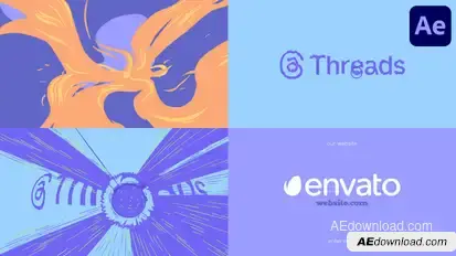 Fire Logo Opener for After Effects Logo Stings template preview