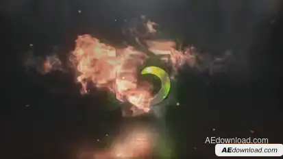 Fire Logo Reveal Openers template preview