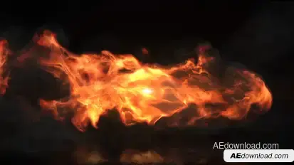 Fire Logo Reveal Logo Stings template preview