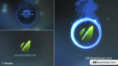 Fire Ring Logo Reveal Logo Stings template preview