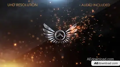 Fireblast Logo Intro Logo Stings template preview