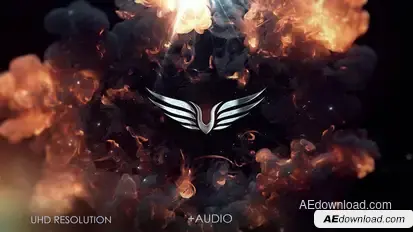 Fireborn Logo Logo Stings template preview