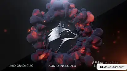 Firewave Logo Intro Logo Stings template preview