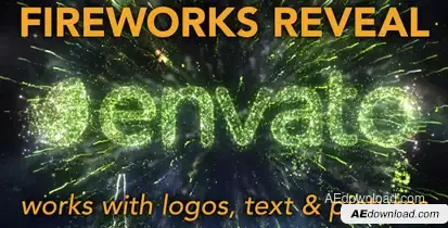 Fireworks Reveal - for logos, text and pictures Logo Stings template preview