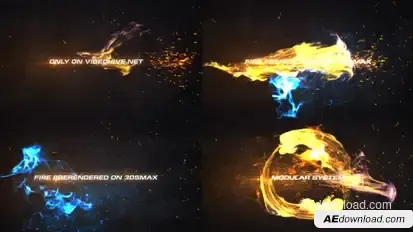 FireX Intro Video Displays template preview