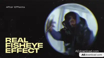 Fisheye Lens Effects Elements template preview
