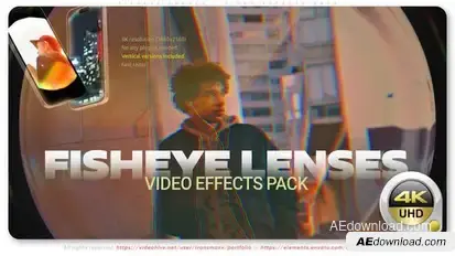 Fisheye Lenses - Video Effects Pack Elements template preview
