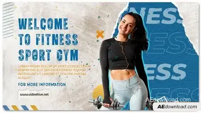 Fitness And Sport Motivation Promo Openers template preview