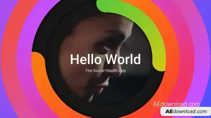 Fitness App Promo Openers template preview