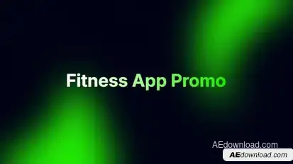Fitness App Promo Openers template preview