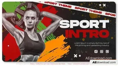 Fitness Blog Intro Openers template preview