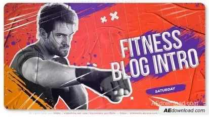 Fitness Creative Intro Openers template preview