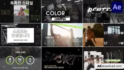 Fitness Gym Promo for After Effects Openers template preview
