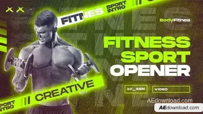 Fitness Opener Openers template preview