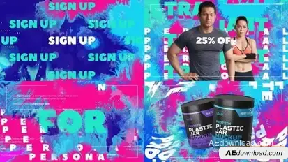 Fitness Promo Opener Openers template preview