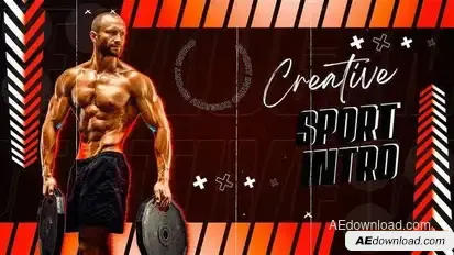 Fitness Sport Intro Openers template preview