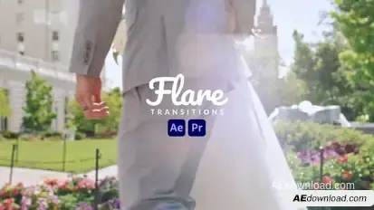 Flare Transitions Elements template preview