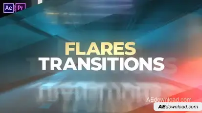 Flares Transitions Elements template preview