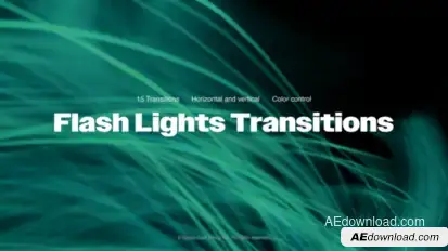 Flash Lights Transitions Elements template preview