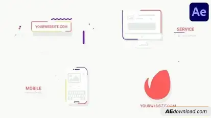 Flash Website Promo for After Effects Openers template preview