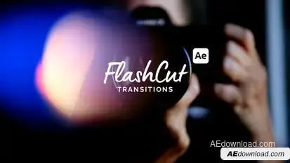 FlashCut Transitions Elements template preview