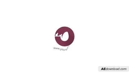 Flat Circular Logo Logo Stings template preview
