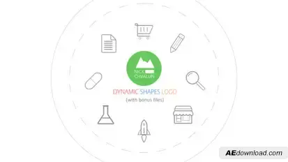 Flat Logo Openers template preview