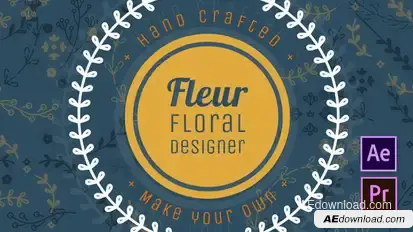 Fleur - Floral Designer Titles template preview